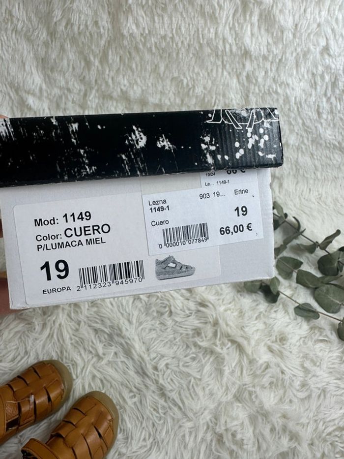 Paire de sandales Acebos taille 19 - photo numéro 9