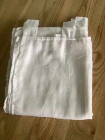 Voilage blanc