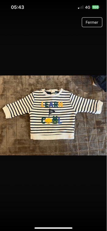 Pull bébé garçon