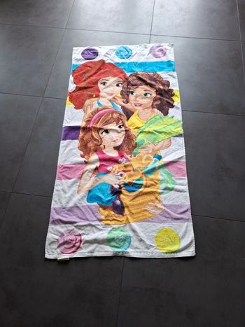 Serviette de plage lego friends 70 × 140 cm neuve