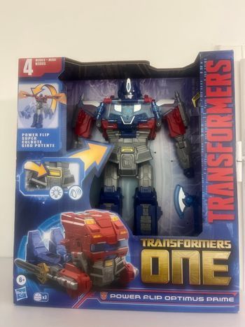 Figurine Power Flip Optimus Prime 25 cm