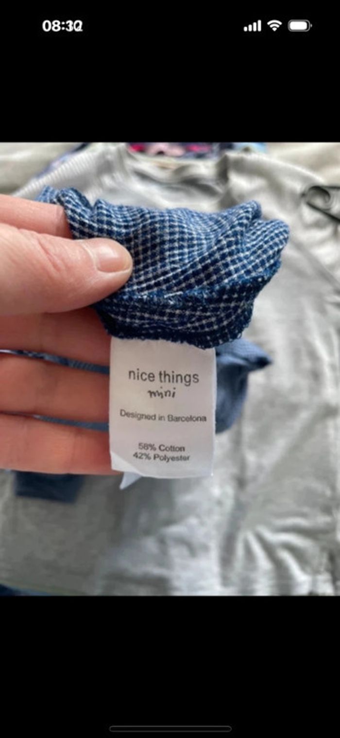 Combishort Nice things taille 10 ans - photo numéro 6