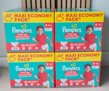 Couches Pampers baby-dry pants T8