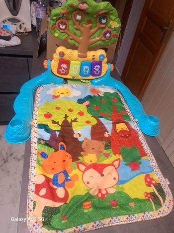 Tapis piano jardin enchanté