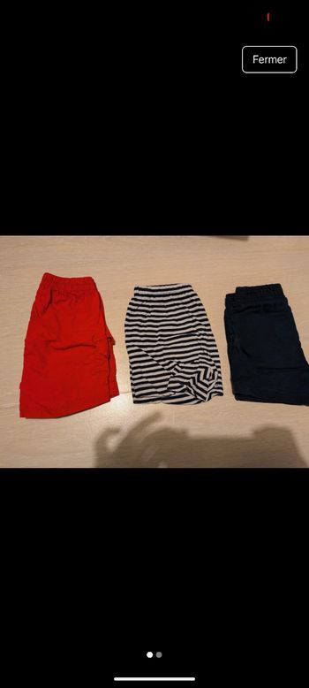 Lots de shorts