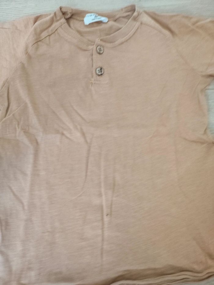 T shirt col tunisien - photo numéro 5