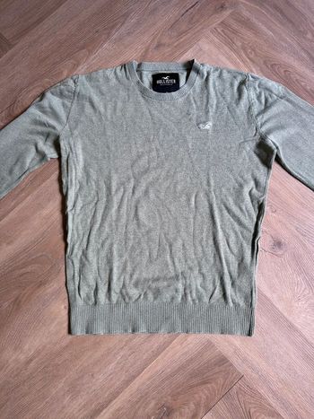 Pull col rond vert
