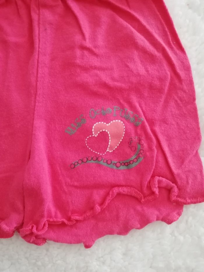 Jupe short rose fille 3 mois - photo numéro 2