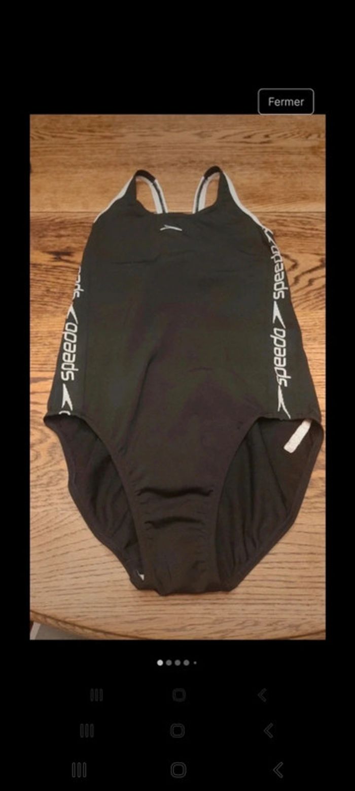Maillot de bain Speedo noir fr 16 ans