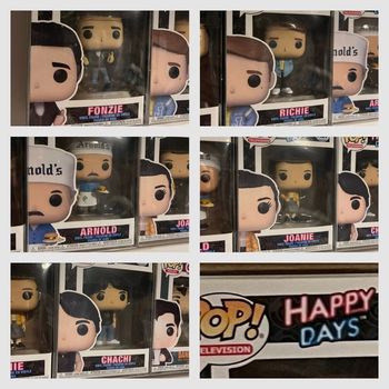 Lot de 5 Pop Happy Days