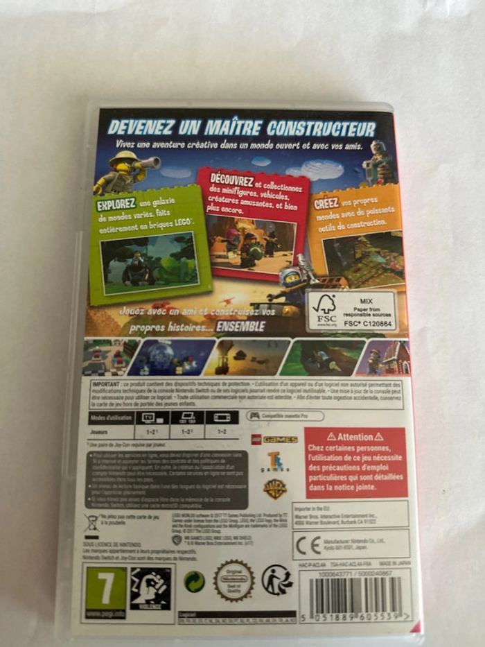 Jeu Switch Lego Worlds - photo numéro 2