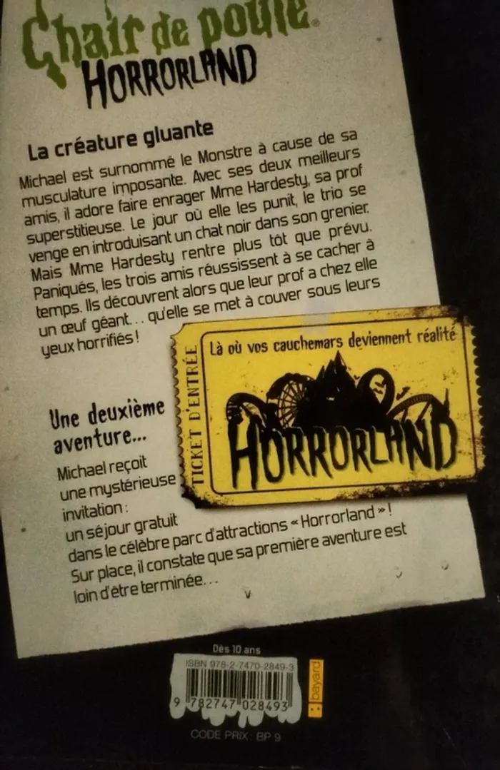 "Horrorland": tomes 1-3-6-7 - photo numéro 5