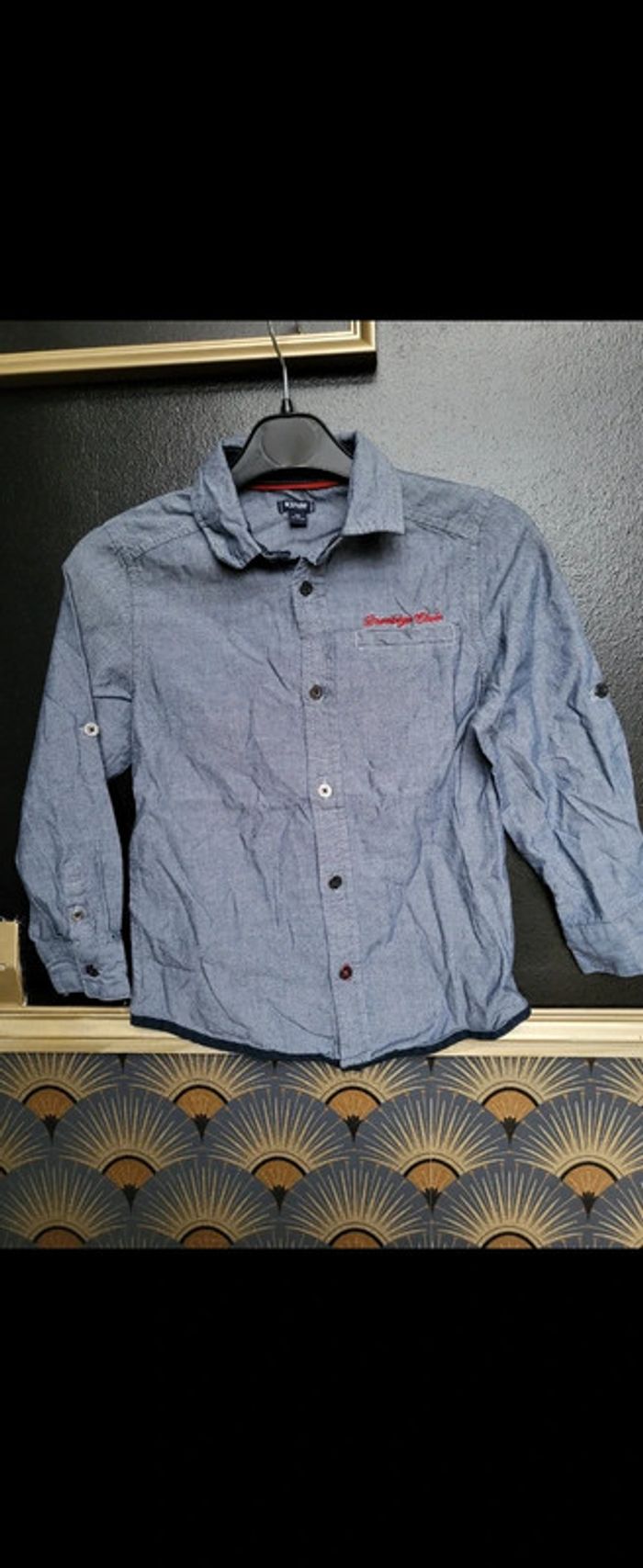 Chemise ml garçon 6 ans