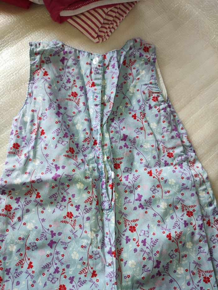 Combinaison Fleurie bleue - photo numéro 3