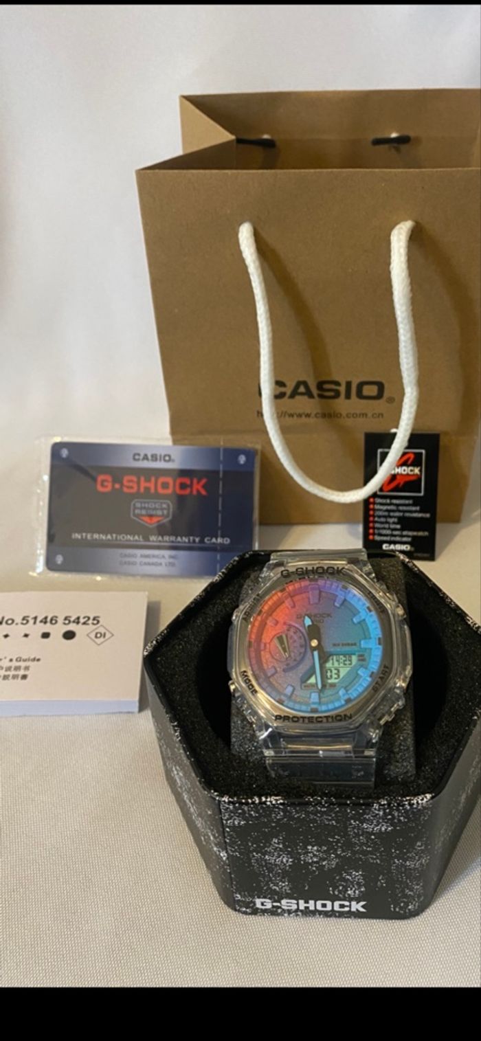 Montre g-shock multicolore - photo numéro 2