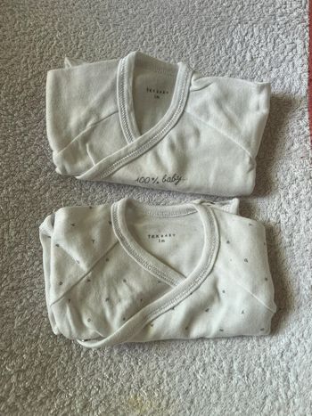 2 body manches longues tex baby