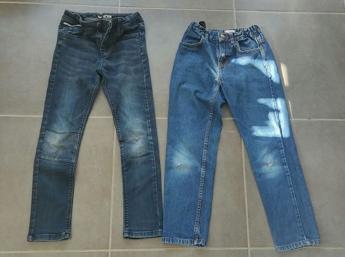 Lot 2 jeans 9 ans