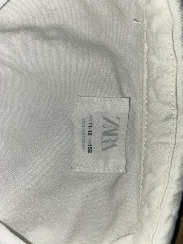 Veste en jean blanche - photo numéro 2