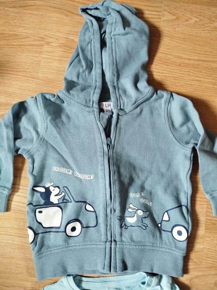 Gilet + Tee shirt