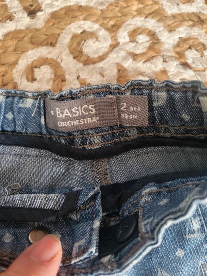 Short en jeans garçon - photo numéro 2