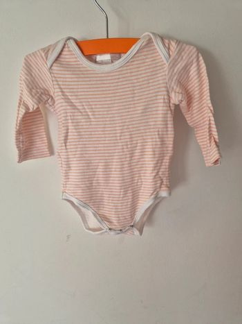 Body manches longues les petits cailloux 6 mois - 67 cm