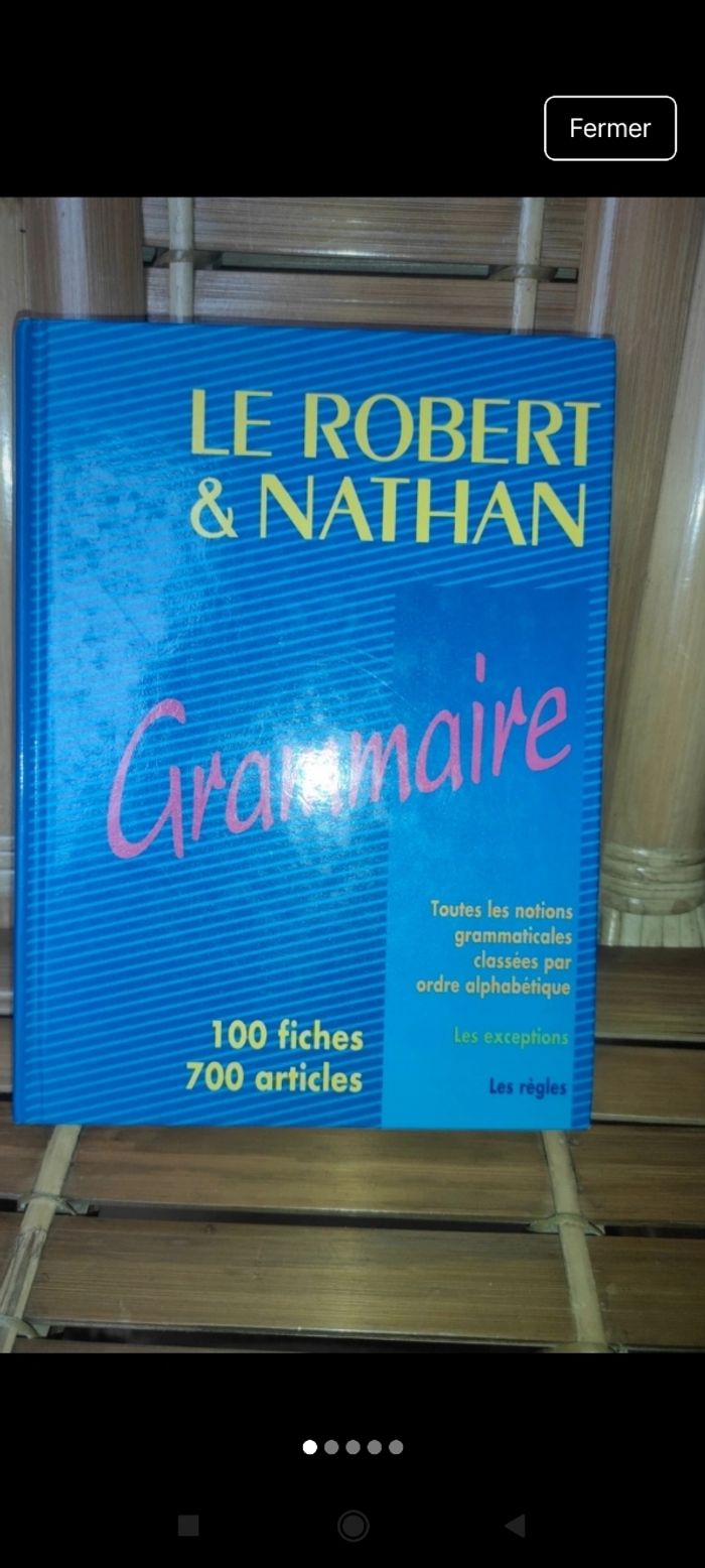 Livre grammaire