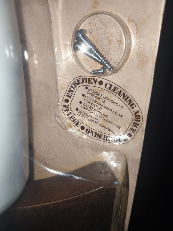 2 charmantes appliques murales vintage de la marque Grosfillex, modèle 'Rustica neuves - photo numéro 4