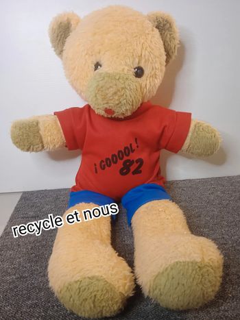 grand nounours peluche vintage