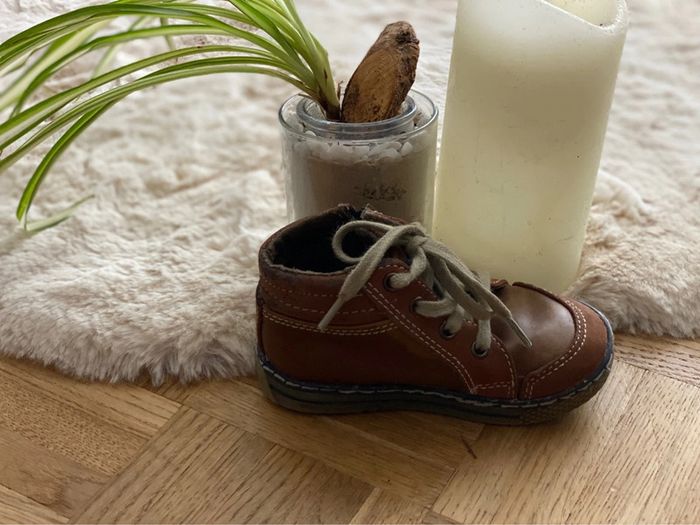 Chaussures 👞 - Kikirimu - Taille 22 - cuir marron - TBE - photo numéro 5