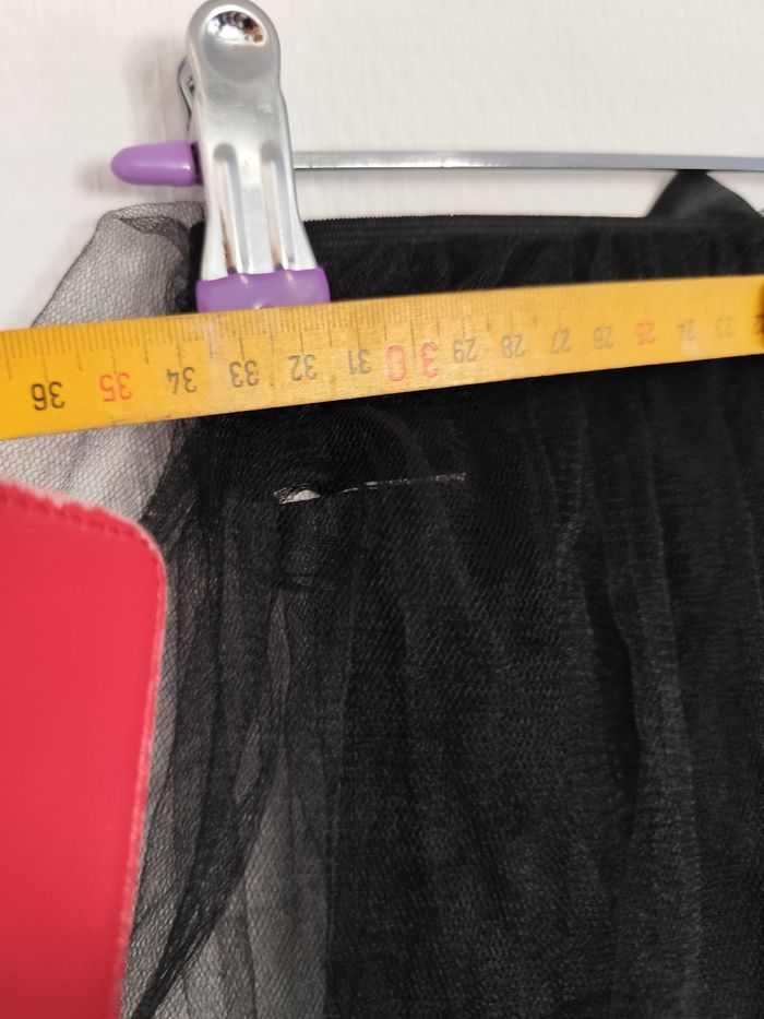 Jupe noire tulle taille elastique déguisement halloween - photo numéro 7