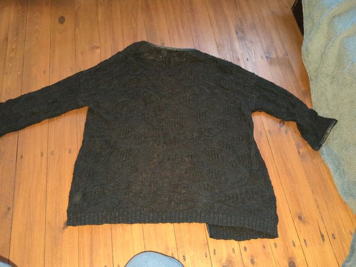 Gilet sans bouton Mango maille M - photo numéro 4