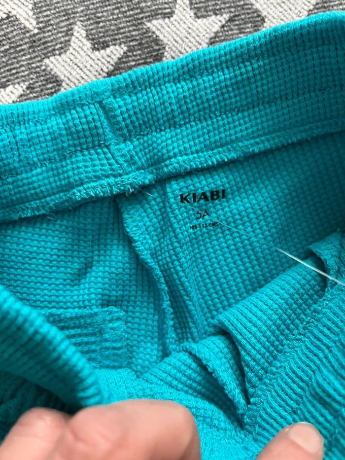 Short turquoise Kiabi - photo numéro 3
