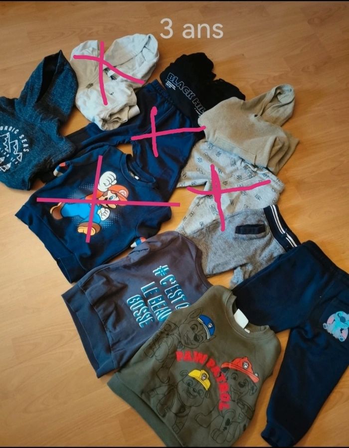 Lot vêtements 3 ans
