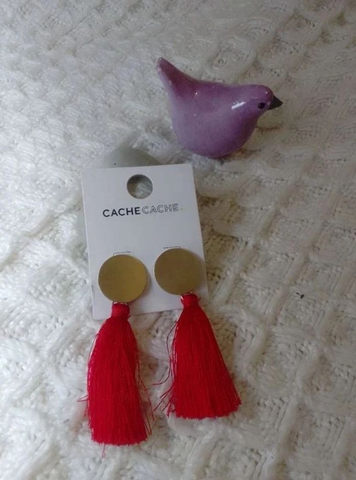 Boucles- d'oreilles Cache -cache