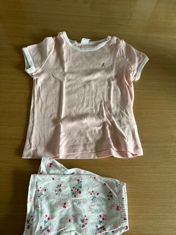 Pyjama short petit bateau