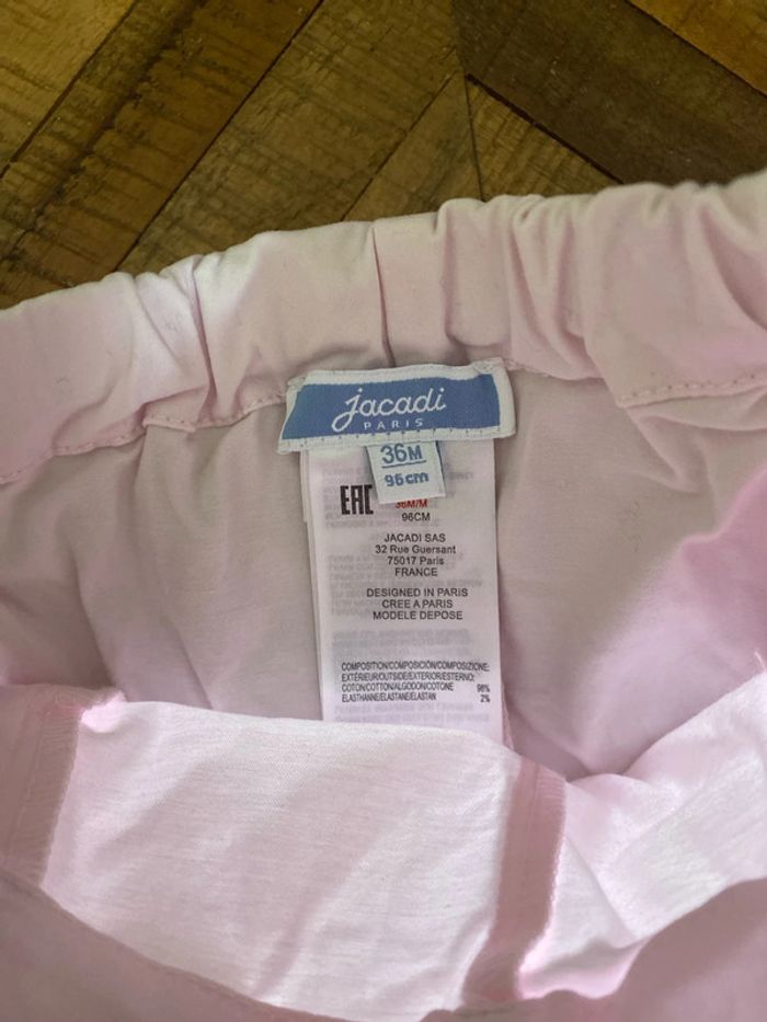 Short rose jacadi - photo numéro 3