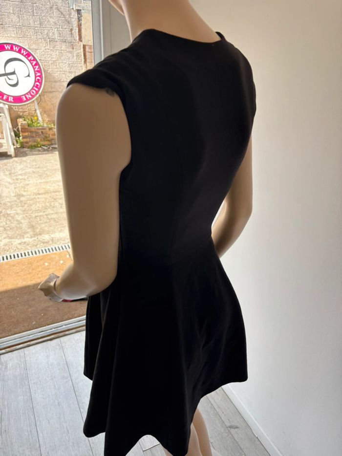 Robe peplum noir Philipp plein portée une soirée - photo numéro 11