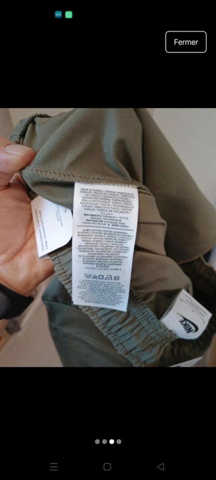 Pantalon cargo Nike - photo numéro 3