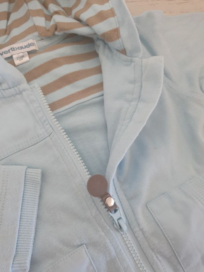 Veste survêtement Vertbaudet zippée garçon - photo numéro 3