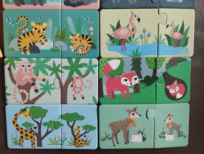 Puzzle d'association mamans et bébés - photo numéro 4