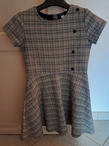 Robe à carreaux sans manches Okaïdi 10 ans