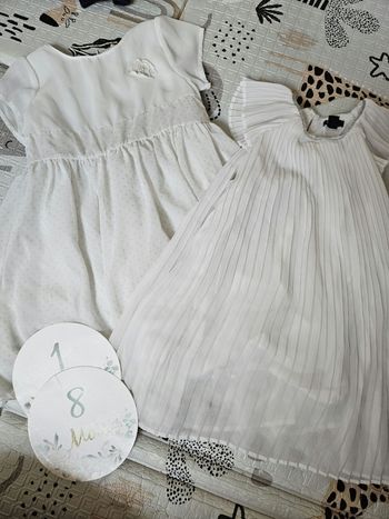 Lot 2 robes cérémonie 18 mois