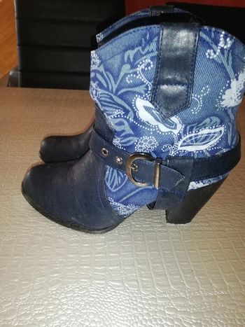 Boots bleu nuit