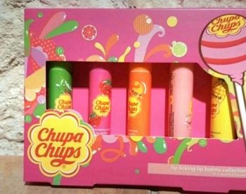 Coffret baume à lèvres neuf chupa chups