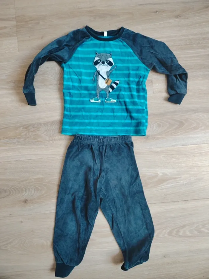 Pyjama velours 4 ans