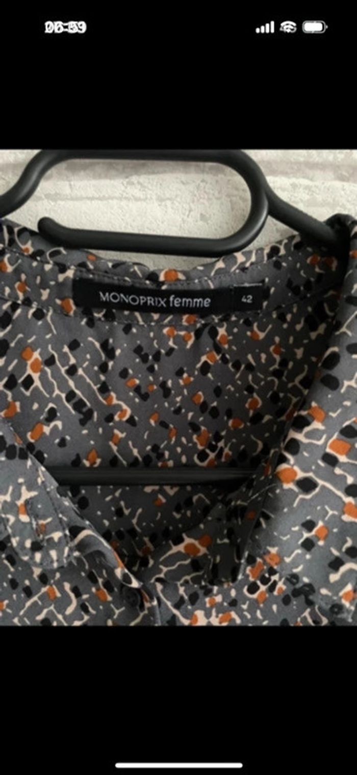 Chemisier Monoprix taille 42 - photo numéro 3