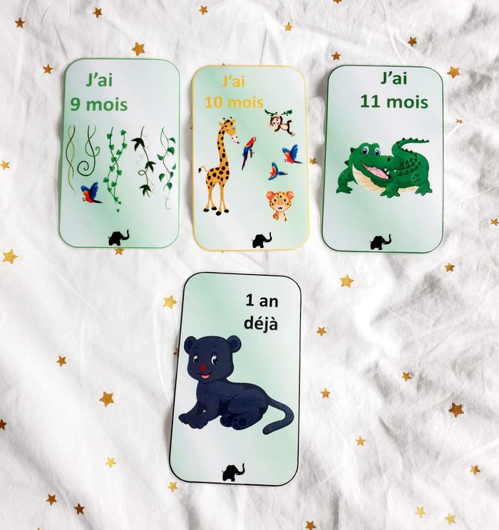 Cartes étape - Thème Jungle - photo numéro 4