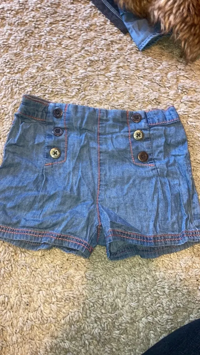Short en jean 4 ans