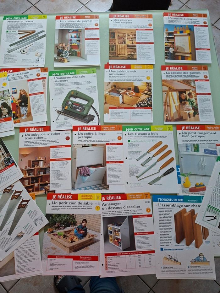 55 fiches techniques pour réaliser différents articles