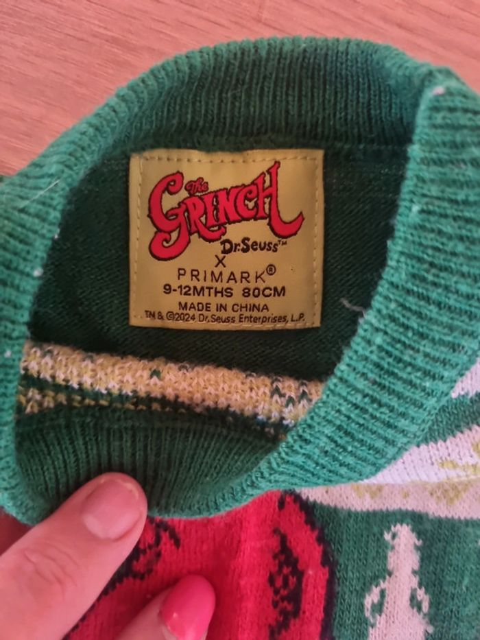 Pull de Noël Grinch - photo numéro 2